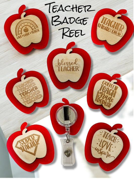 Teacher Badge Reel
