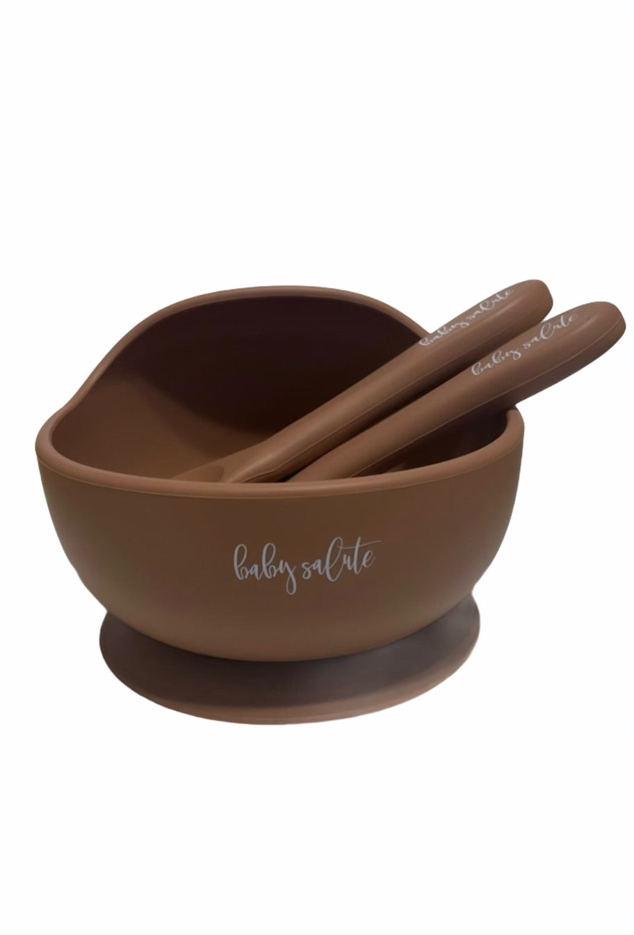 Cobble brown Suction Bowl Set