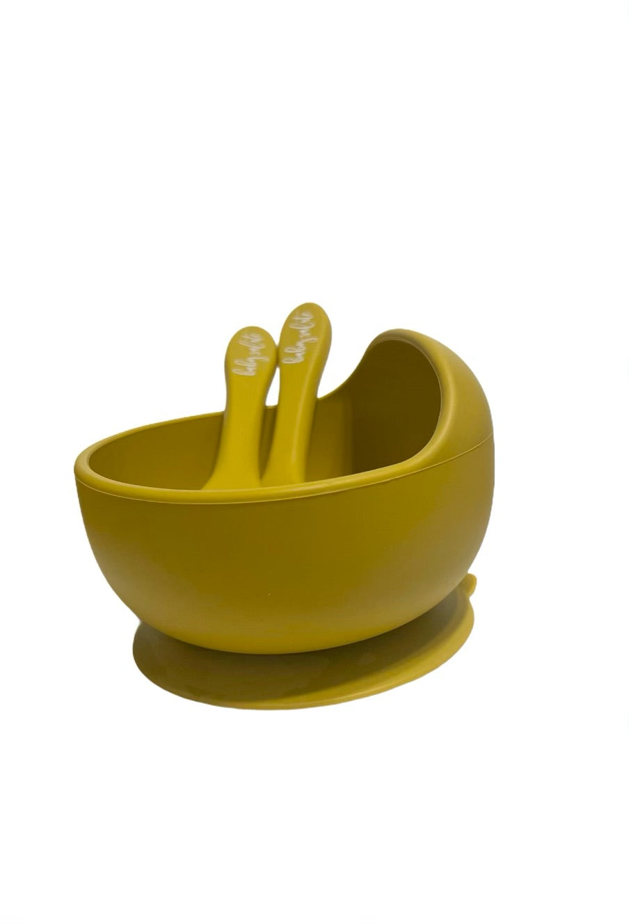 Mustard Suction Bowl Set