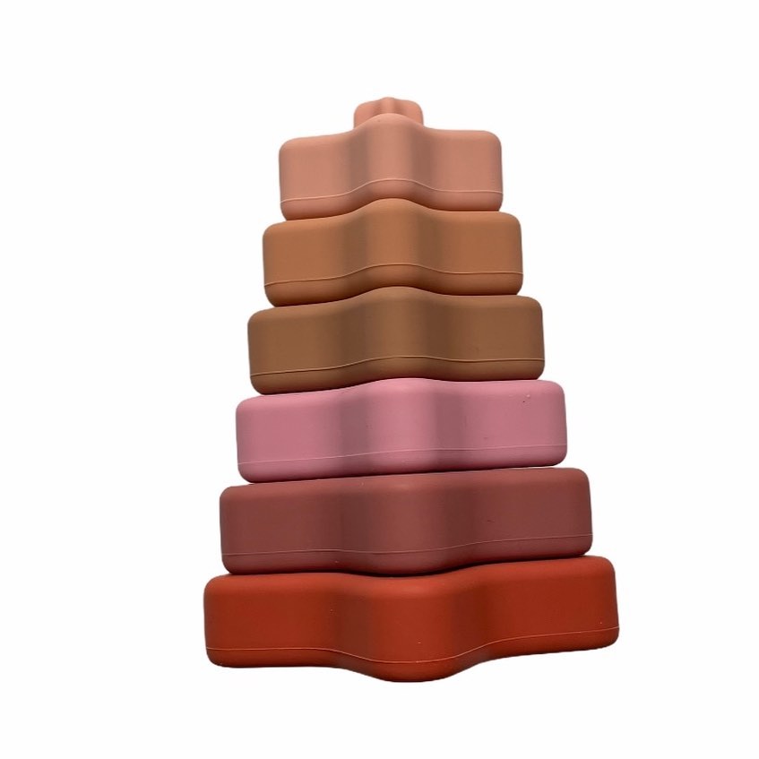 Stacker Star Toy - Neutral Palette