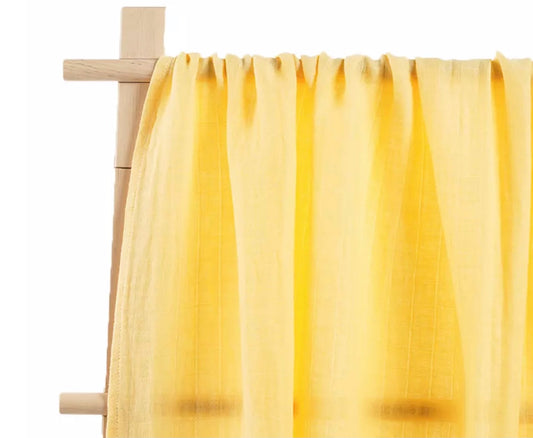 Soft Yellow - Muslin Cotton Swaddle