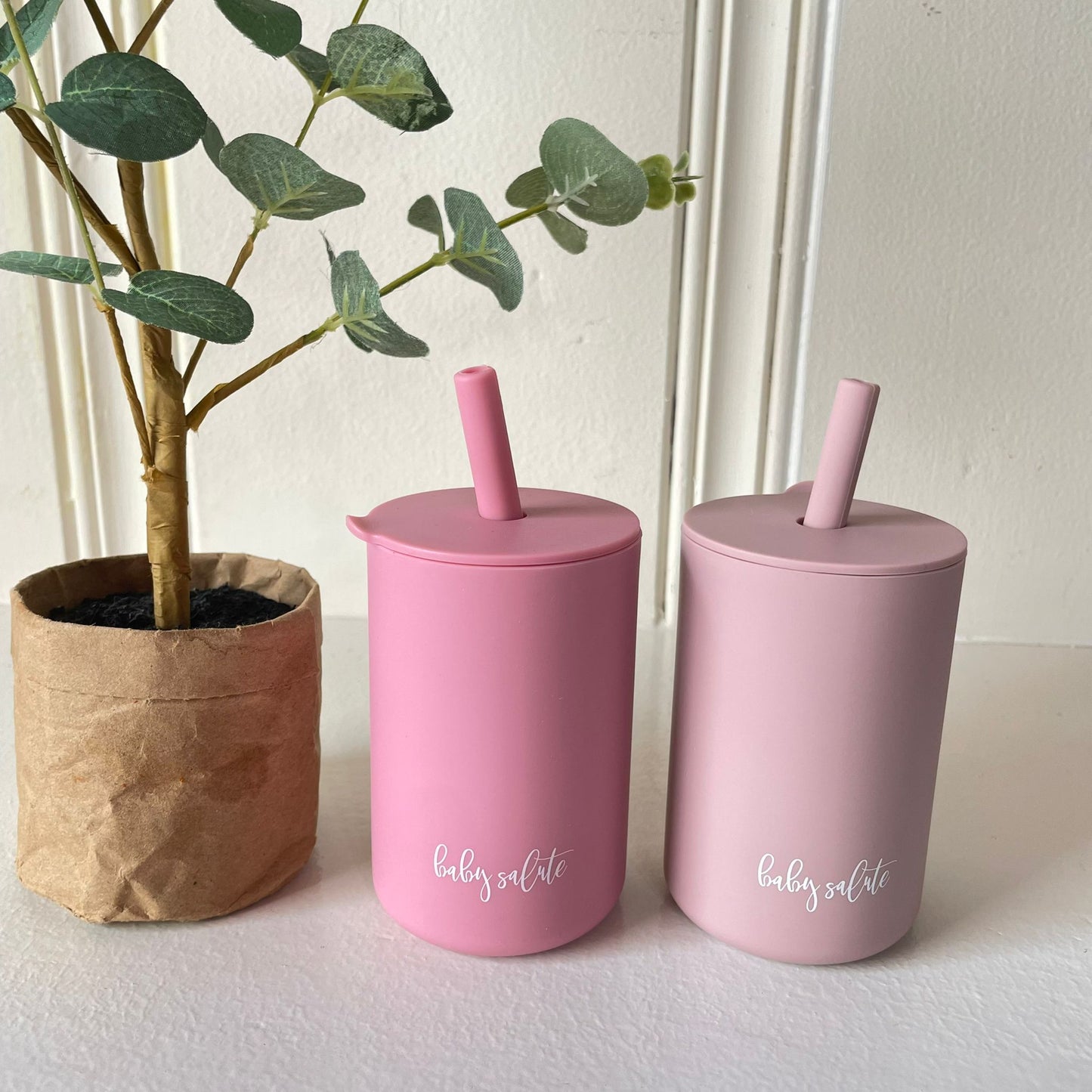 Personalized Silicone Cup | Toddler Cup | Feeding Snack Time Cup | Baby Transition Cup | Customer Sippy Straw Cup | On the Go Personalized Active