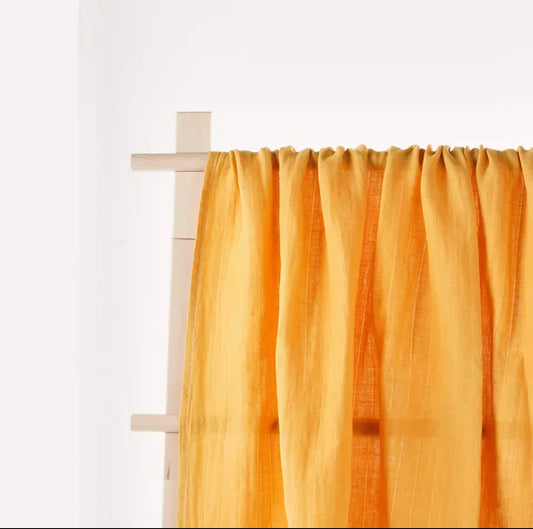 Turmeric - Muslin Cotton Swaddle