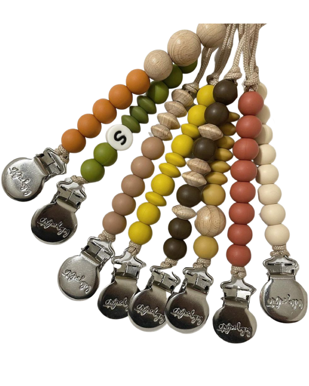 Fall Pacifier Clips - Treasure Pick