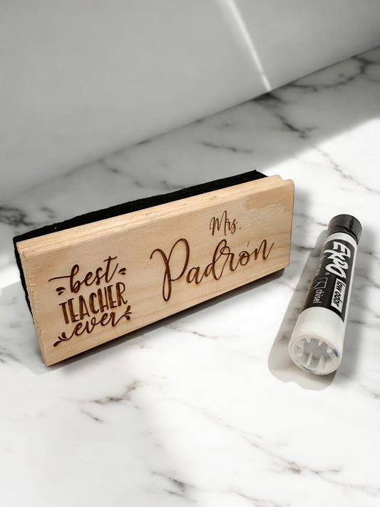 Personalized Board Eraser