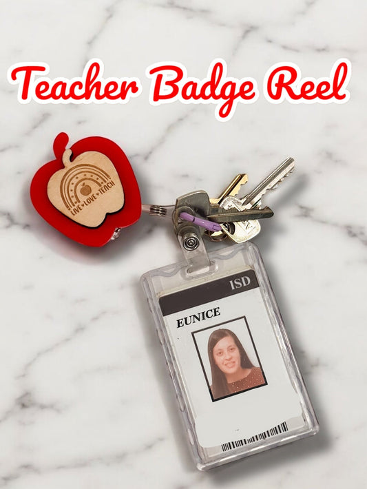 Teacher Badge Reel