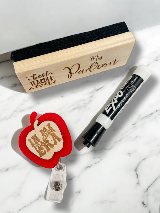 Board Eraser - Badge Reel Bundle