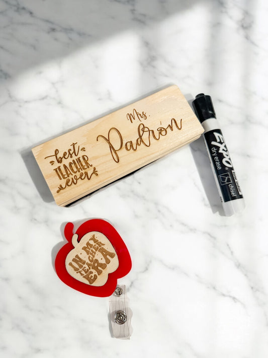 Board Eraser - Badge Reel Bundle