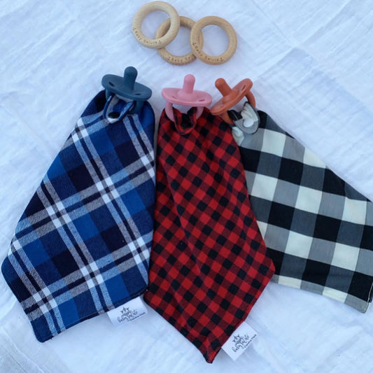 Logger Blue Plaid Breezy Blanket