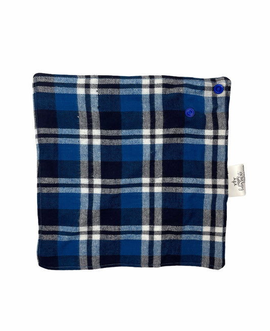 Logger Blue Plaid Breezy Blanket