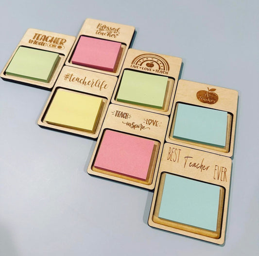 Mini Teacher Sticky Note Pad - Teacher Appreciation Gift