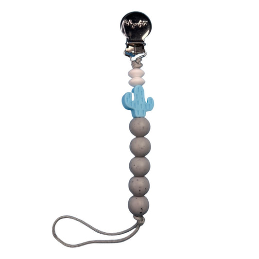 Snow - Cactus Pacifier Clip