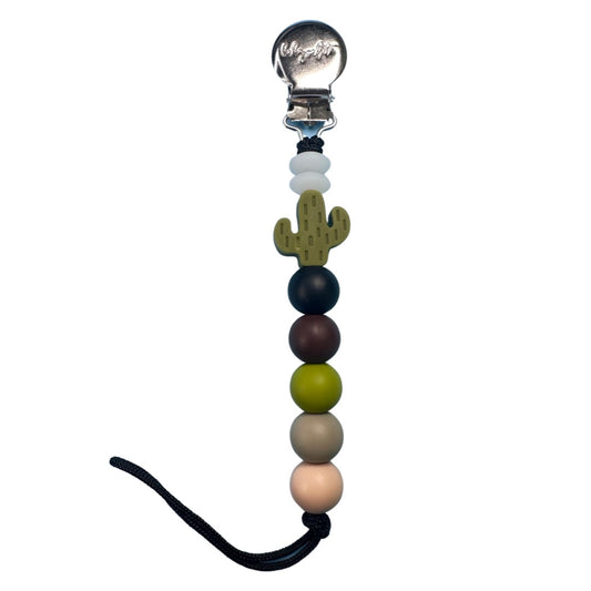 Camo - Cactus Pacifier Clip