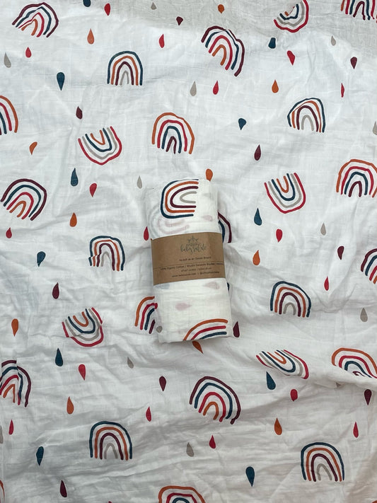 Rainbow Baby - Muslin Cotton Swaddle