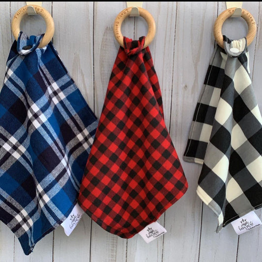 Logger Black Plaid Breezy Blanket