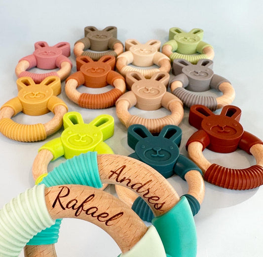 Personalized Teether Bunny